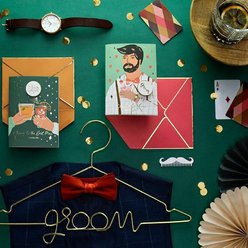 Karta s odznakem Groom