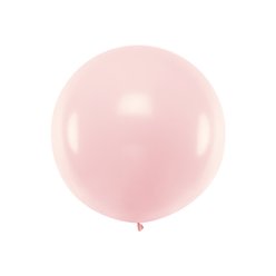 Balónek obří růžový pastelový 60 cm