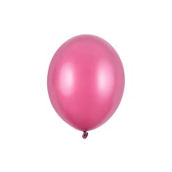 Balónek s perletí růžový tmavý 10 ks