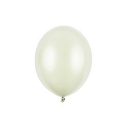 Balónek s perletí béžový 10 ks