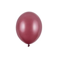 Balónek s perletí bordó 10 ks