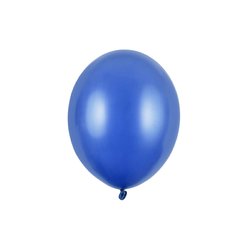 Balónek s perletí modrý tmavý 10 ks