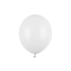 Balónek s perletí bílý 10 ks