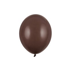 Balónek s perletí hnědý tmavý 10 ks