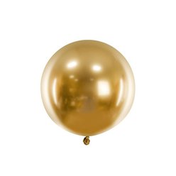 Balónek lesklý zlatý, 60 cm
