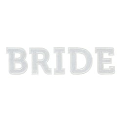 Nažehlovací nápis BRIDE