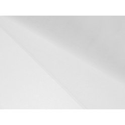 Jemný tyl, síťovina, bílá, 1,5 x 10m